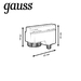 Адаптер универсальный Gauss TR122