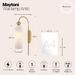 Бра Maytoni Antic MOD302WL-01W