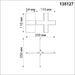 Коннектор X-образный для низковольтного шинопровода Novotech Shino Flum 135127