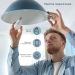 Лампа светодиодная диммируемая Gauss Smart Home E14 5W 2700-6500K RGBW матовая 1190112