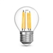 Лампа светодиодная филаментная Gauss E27 13W 4100K прозрачная 105802213