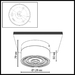 Настенно-потолочный светильник Odeon Light Ronda Hightech 7156/6CL