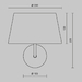 Настенный светильник Maytoni Modern Modesto MOD360WL-01BS