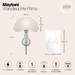 Настенный светильник Maytoni Prima Z034WL-01CH