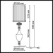 Настольная лампа Odeon Light Terra Modern 5414/1TA