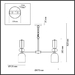 Подвесная люстра Lumion Moderni Gillian 4589/5