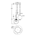 Подвесная люстра Maytoni Basic form MOD521PL-03G