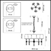 Подвесная люстра Odeon Light Modern London 4887/5