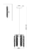 Подвесной светильник Freya Mineral FR1010PL-01G