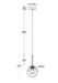 Подвесной светильник Maytoni Basic form MOD521PL-01G1