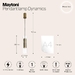 Подвесной светильник Maytoni Dynamics MOD326PL-01MG
