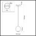 Подвесной светильник Odeon Light COCOON 5060/1DA
