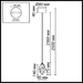 Подвесной светильник Odeon Light Gemme L-Vision 7112/4LB