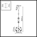 Подвесной светильник Odeon Light Karelia Pendant 5444/1A
