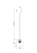 Подвесной светодиодный светильник Freya Fume FR5399PL-L4BS2