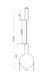 Подвесной светодиодный светильник Maytoni Nebula MOD182PL-L6W3K