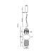 Подвесной светодиодный светильник Maytoni Pattern MOD267PL-L28G3K