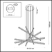 Подвесной светодиодный светильник Odeon Light L-vision Rudy 3890/96L