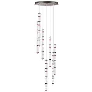 Каскадная люстра Odeon Light Collier L-Vision 5456/210L