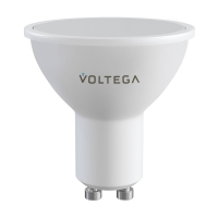 Лампа светодиодная диммируемая Voltega VG GU10 5,5W 3000-6500K матовая 2426