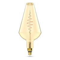 Лампа светодиодная филаментная Gauss E27 8,5W 2000K янтарная 180802105