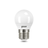 Лампа светодиодная Gauss E27 9.5W 6500K матовая 105102310