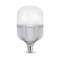 Лампа светодиодная Gauss E40 95W 6500K матовая 60430