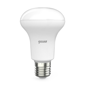 Лампа светодиодная рефлекторная Gauss E27 9W 2700K матовая 106002109