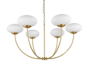 Люстра NEWPORT 3916/С brass