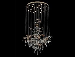 Люстра NEWPORT 8220/80 С gold polished