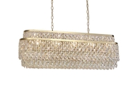 Люстра NEWPORT 8530/120 C oval gold polished