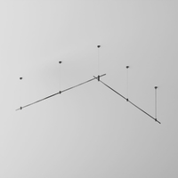 Основание на тросовых подвесах Hang для трековых светильников Maytoni Technical Flarity TFC-Flar-H06-B