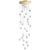 Подвесная светодиодная люстра Odeon Light Crystal 5008/120L
