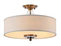 Потолочный светильник NEWPORT 31309/PL black brass