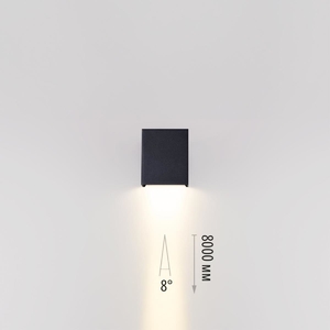 Уличный настенный светильник Odeon Light Arrow Nature 7188/5WL